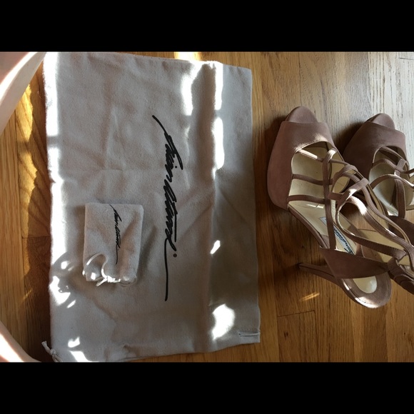 Brian Atwood Suede Heels - Picture 7 of 8